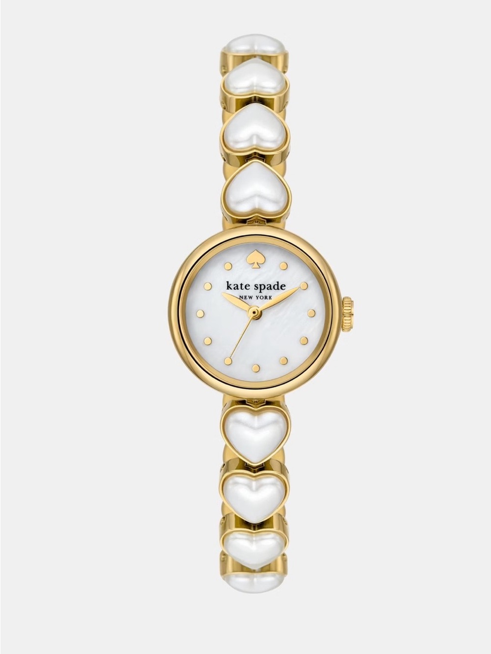 Kate Spade Monroe Heart Pearl Bracelet Watch